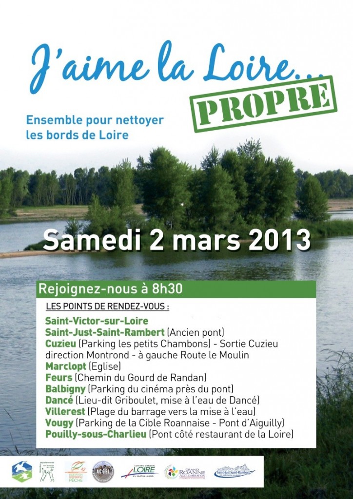 "J'aime la Loire propre"