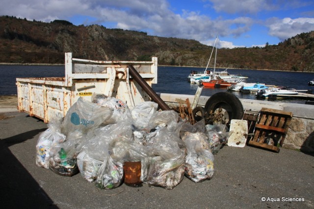 les déchets de la matinée